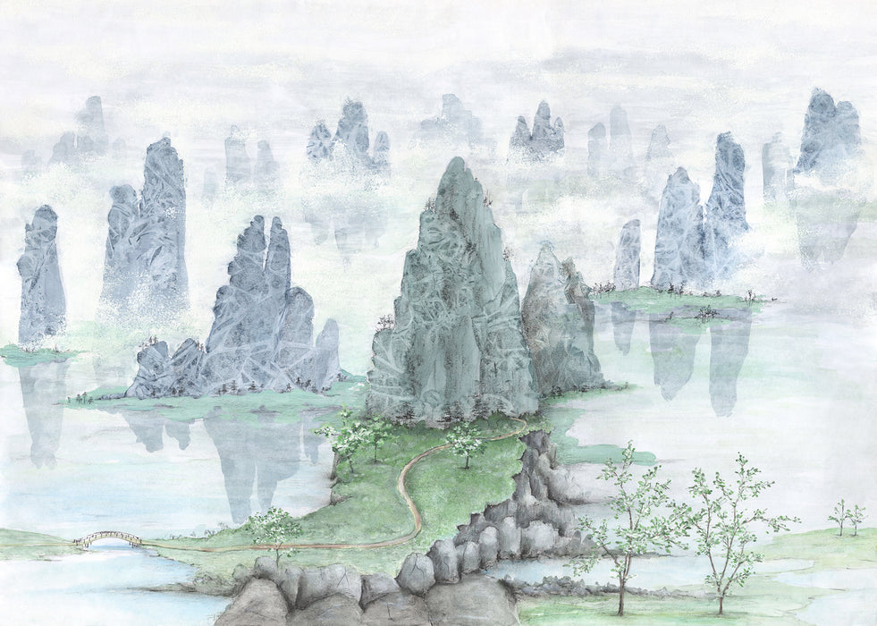 Digitaldruck Vlies Fototapete | Fairyland | 350 x 250 cm