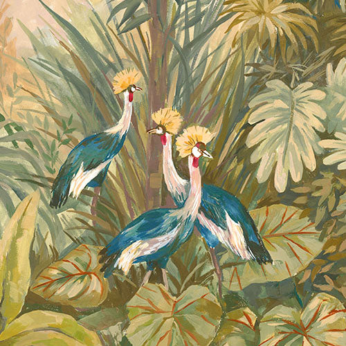 Digitaldruck Vlies Fototapete | Tropical Vintage Garden | 400 x 280 cm