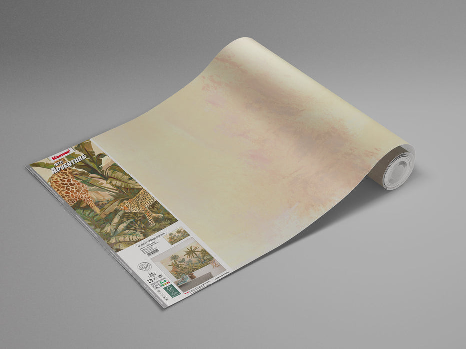 Digitaldruck Vlies Fototapete | Tropical Vintage Garden | 400 x 280 cm
