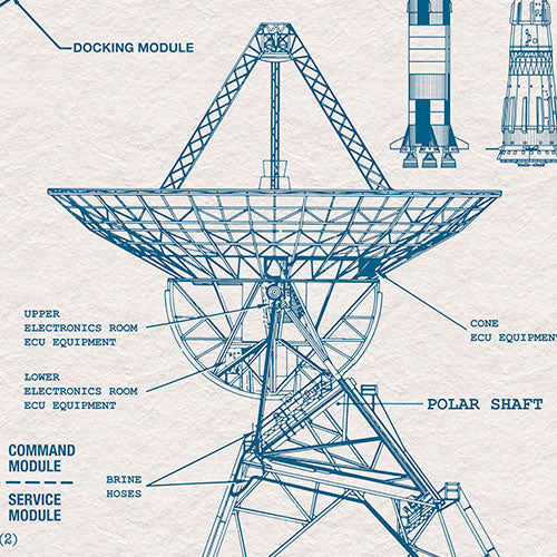 Digitaldruck Vlies Fototapete | Spacecraft Architecture | 400 x 280 cm