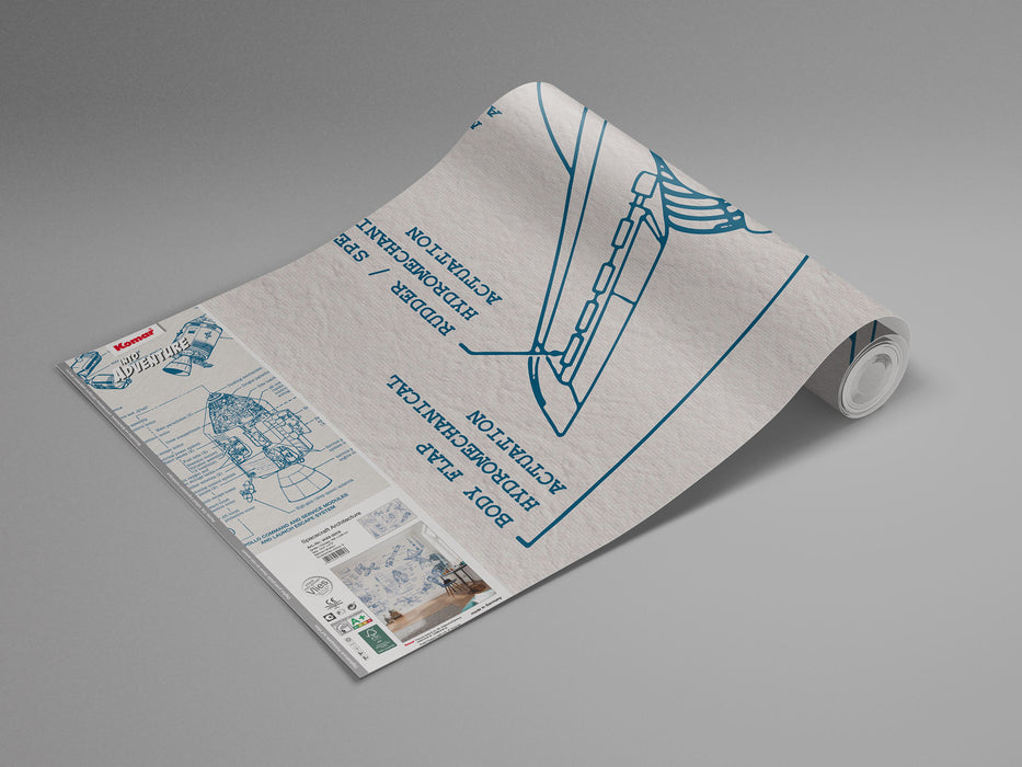Digitaldruck Vlies Fototapete | Spacecraft Architecture | 400 x 280 cm