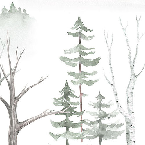 Digitaldruck Vlies Fototapete | Cozy Woods | 400 x 280 cm