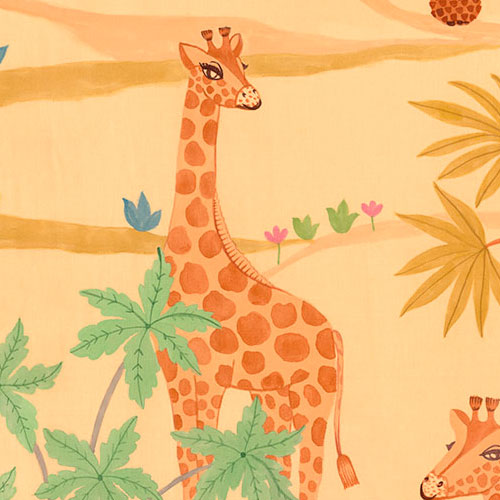 Digitaldruck Vlies Fototapete | Giraffe Crew | 400 x 280 cm