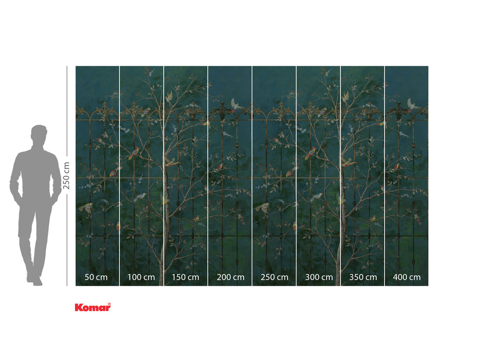 Komar NEU | Digitaldruck Vlies Fototapete - Park Avenue - Größe 400 x 250 cm