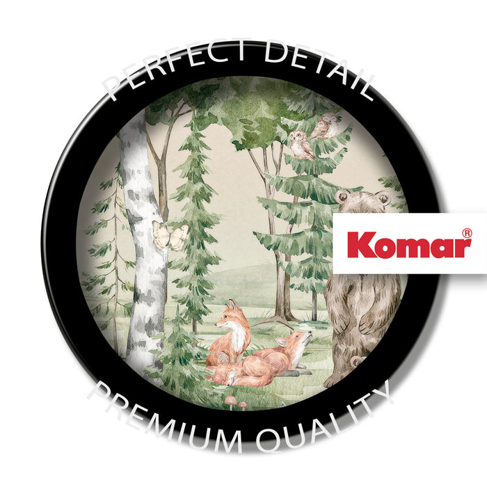 Komar NEU | Digitaldruck Vlies Fototapete - Cuddly Buddies - Größe 400 x 250 cm