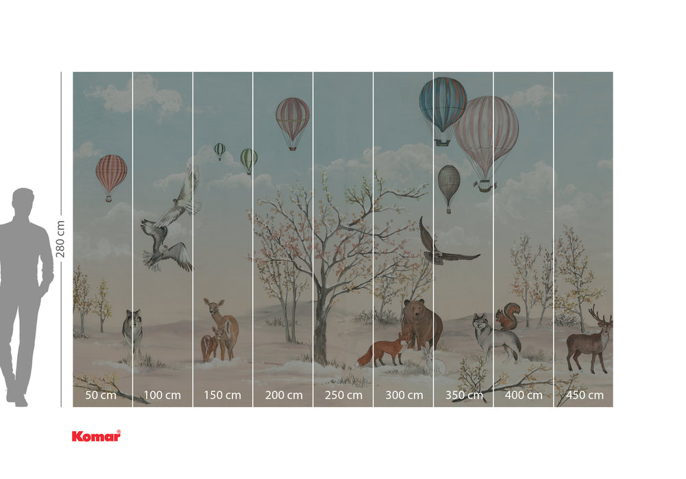 Komar NEU | Digitaldruck Vlies Fototapete - Wonder of Nature - Größe 450 x 280 cm