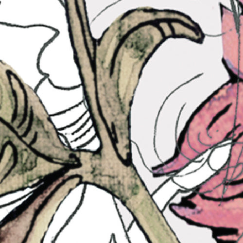 Komar NEU | Digitaldruck Vlies Fototapete - Magic Meadow - Größe 200 x 250 cm