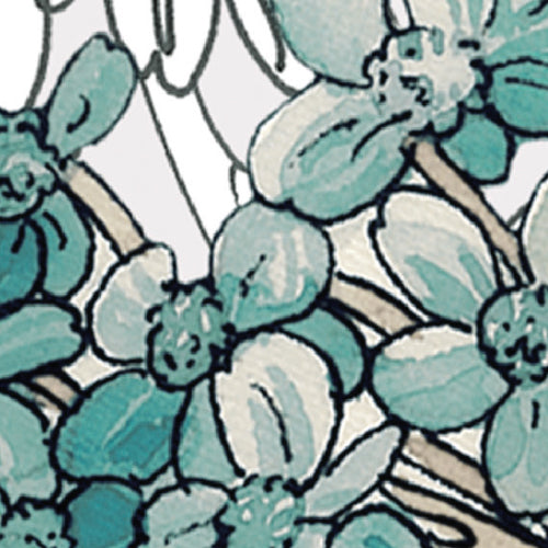 Komar NEU | Digitaldruck Vlies Fototapete - Magic Meadow - Größe 200 x 250 cm