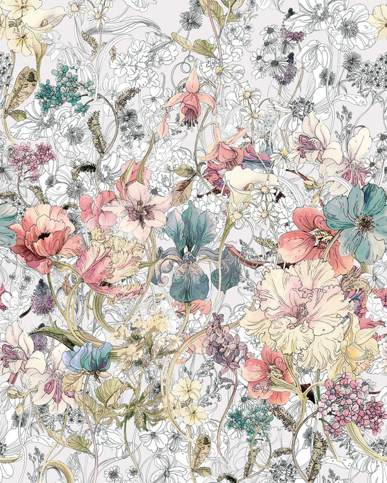 Digitaldruck Vlies Fototapete | Magic Meadow | 200 x 250 cm