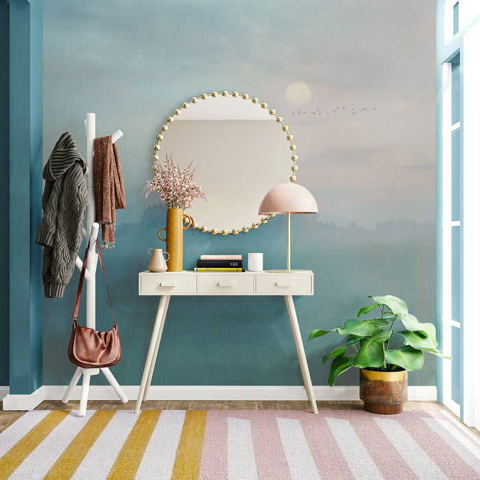 Komar NEU | Digitaldruck Vlies Fototapete - Hazy Hush - Größe 200 x 250 cm