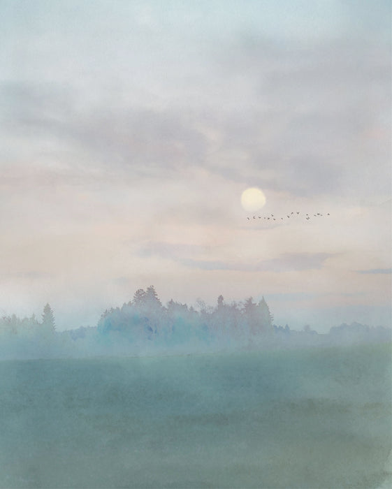 Digitaldruck Vlies Fototapete | Hazy Hush | 200 x 250 cm