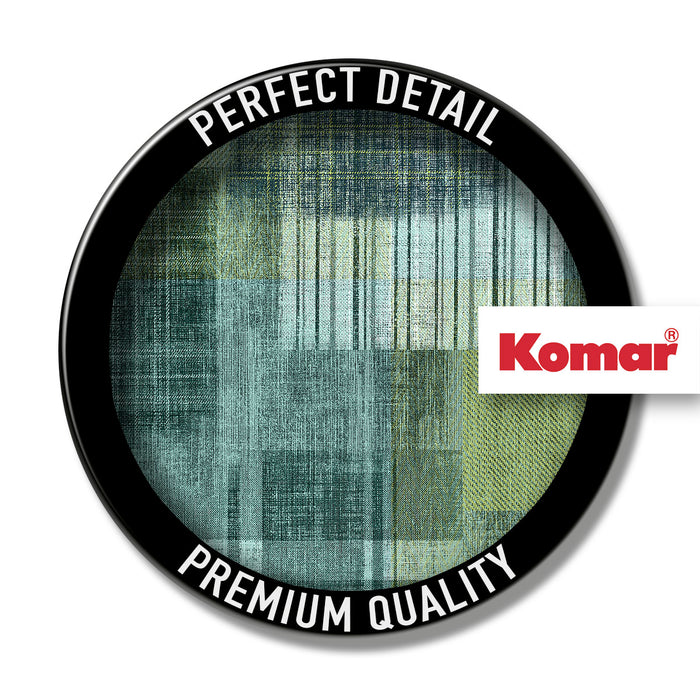 Komar NEU | Digitaldruck Vlies Fototapete - Patchy Plaid - Größe 200 x 250 cm