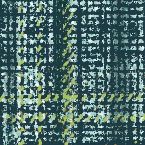 Komar NEU | Digitaldruck Vlies Fototapete - Patchy Plaid - Größe 200 x 250 cm