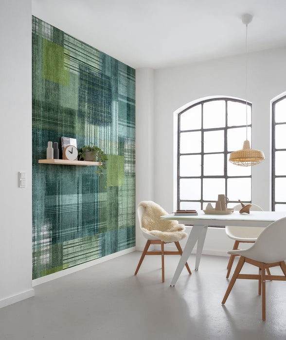 Digitaldruck Vlies Fototapete | Patchy Plaid | 200 x 250 cm