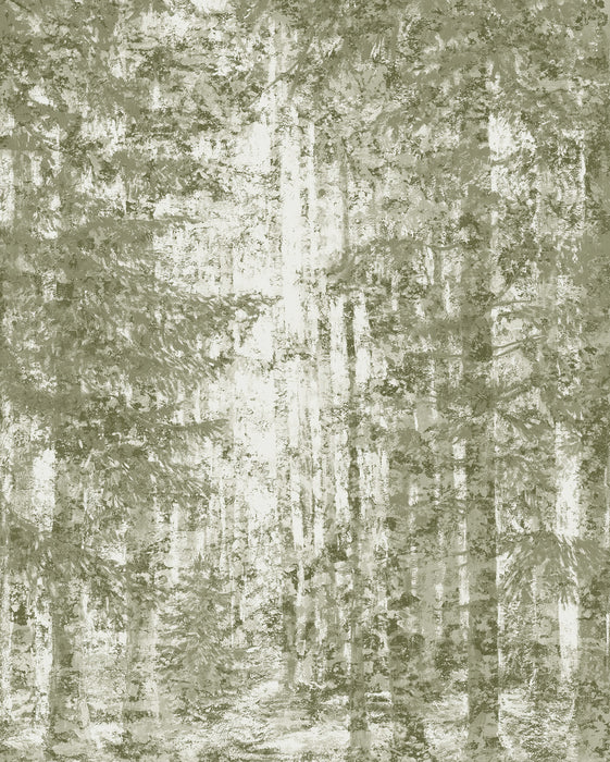 Komar NEU | Digitaldruck Vlies Fototapete - Fading Forest - Größe 200 x 250 cm