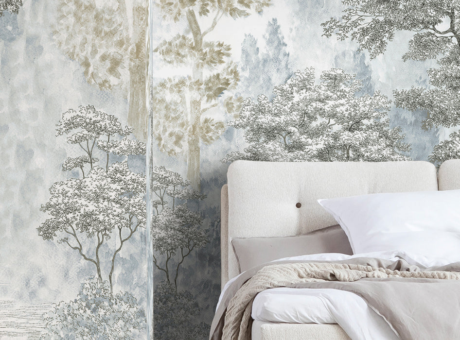 Komar NEU | Digitaldruck Vlies Fototapete - Rising Roots - Größe 200 x 250 cm