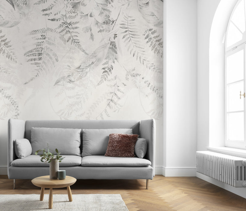 Komar NEU | Digitaldruck Vlies Fototapete - Illuminating Ivy - Größe 200 x 250 cm