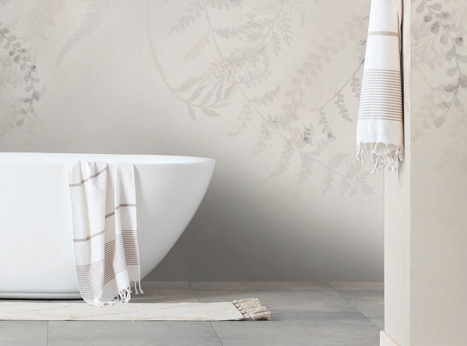 Komar NEU | Digitaldruck Vlies Fototapete - Illuminating Ivy - Größe 200 x 250 cm