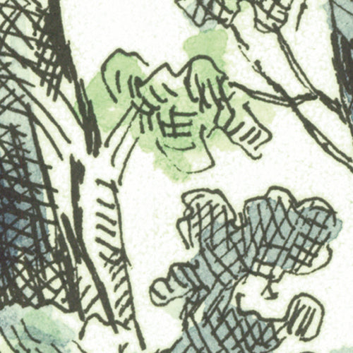 Komar NEU | Digitaldruck Vlies Fototapete - Forest Fairy - Größe 200 x 250 cm