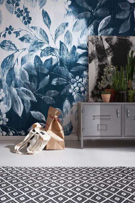 Digitaldruck Vlies Fototapete | Idyllic Indigo | 200 x 250 cm