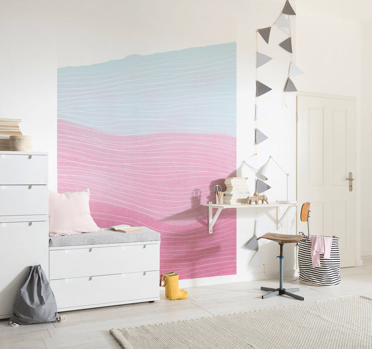 Digitaldruck Vlies Fototapete | Strawberry Streets | 200 x 250 cm