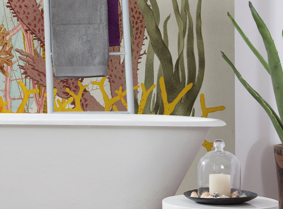 Komar NEU | Digitaldruck Vlies Fototapete - Catchy Corals - Größe 200 x 250 cm