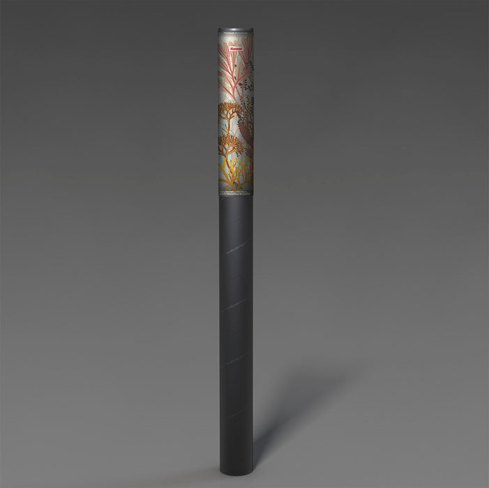 Komar NEU | Digitaldruck Vlies Fototapete - Catchy Corals - Größe 200 x 250 cm