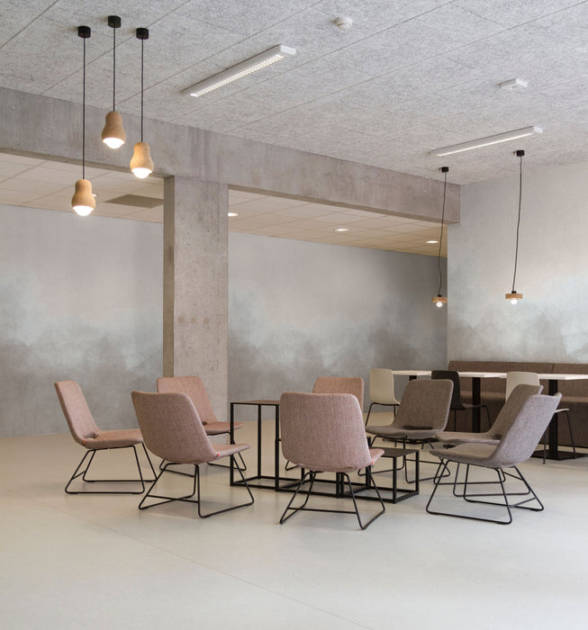 Komar NEU | Digitaldruck Vlies Fototapete - Foggy Filament - Größe 300 x 250 cm