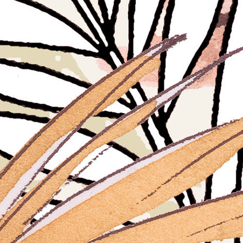 Komar NEU | Digitaldruck Vlies Fototapete - Humided Heat - Größe 300 x 250 cm