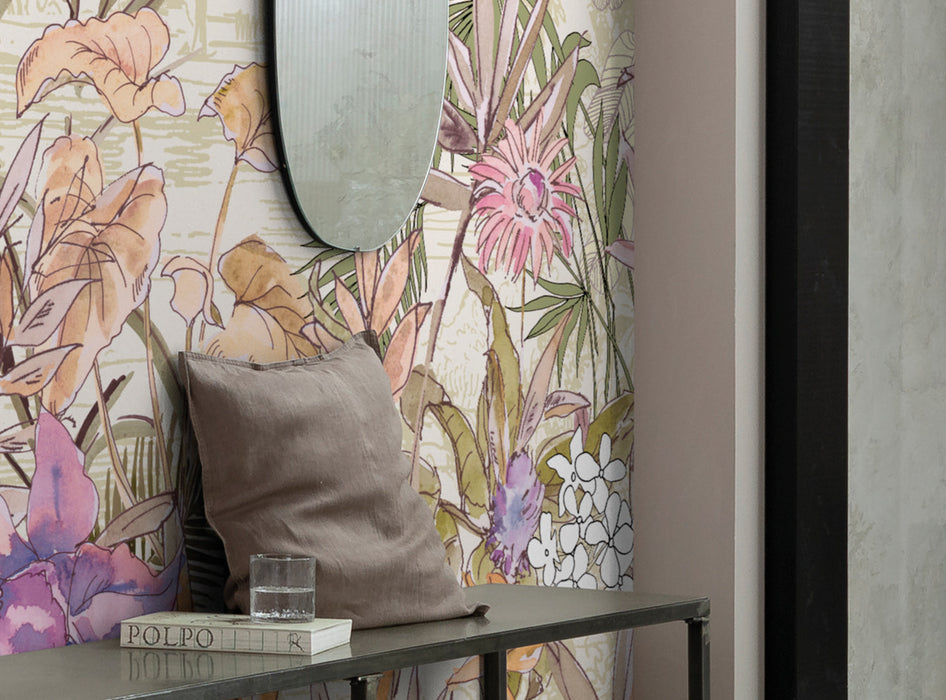 Komar NEU | Digitaldruck Vlies Fototapete - Humided Heat - Größe 300 x 250 cm