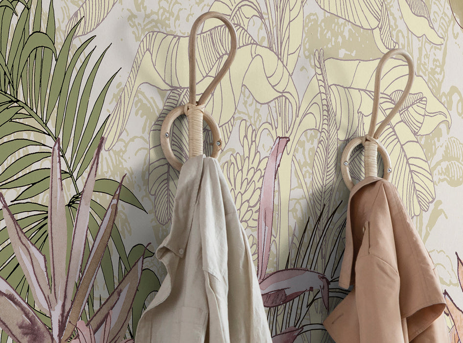 Komar NEU | Digitaldruck Vlies Fototapete - Humided Heat - Größe 300 x 250 cm