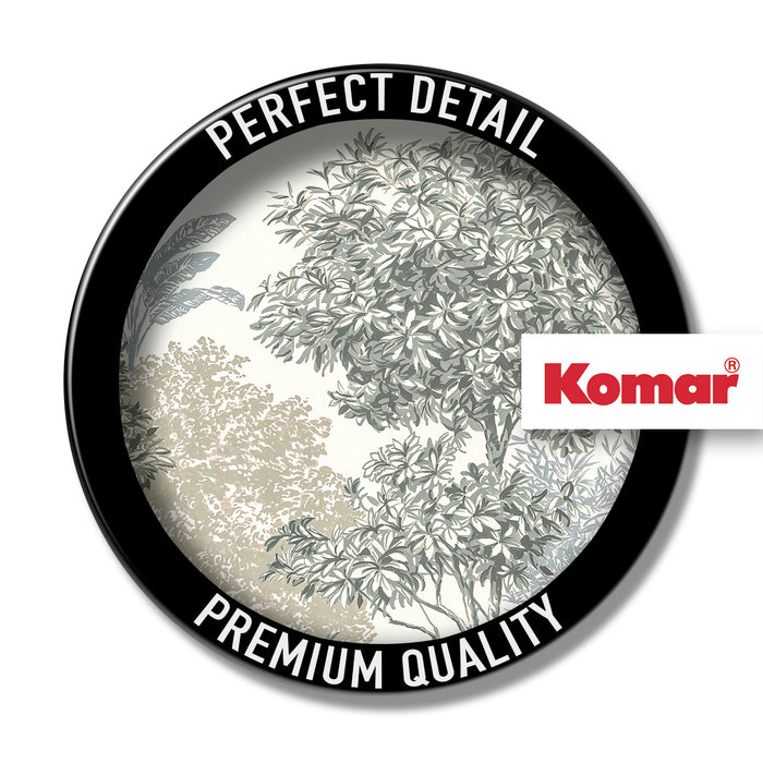 Komar NEU | Digitaldruck Vlies Fototapete - Painted Palms - Größe 300 x 250 cm