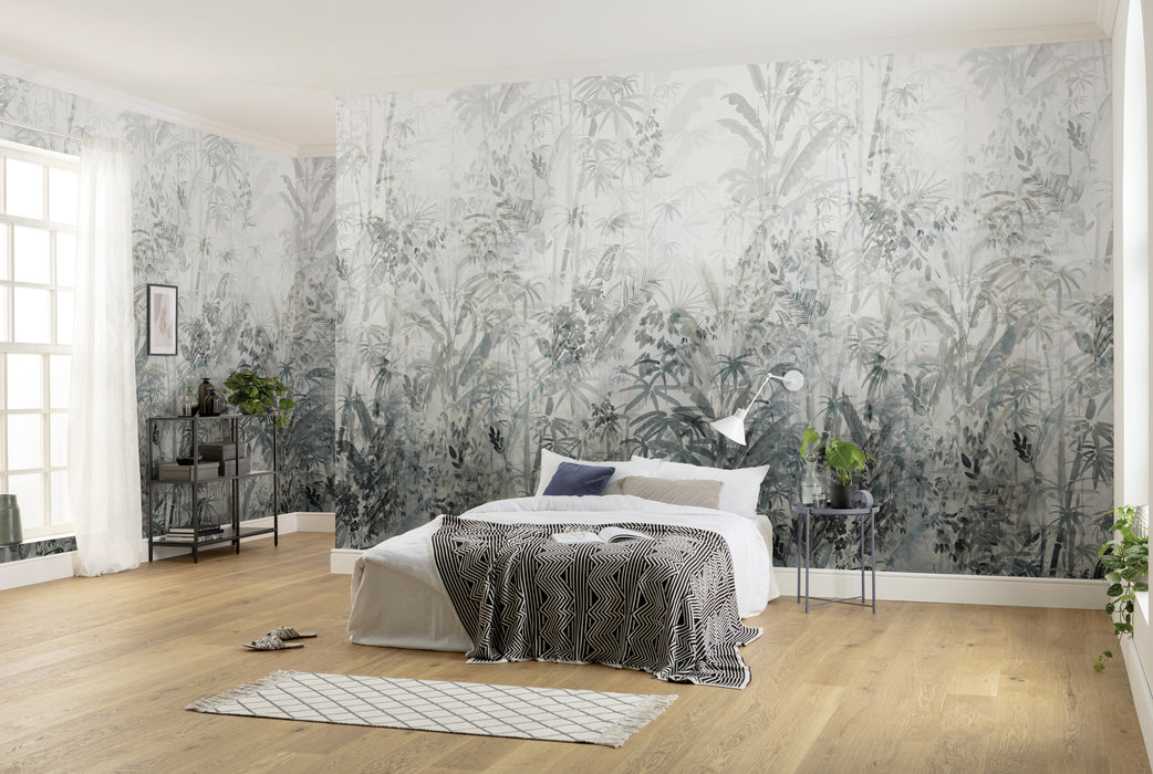 Komar NEU | Digitaldruck Vlies Fototapete - Wondrous Watermarks - Größe 300 x 250 cm