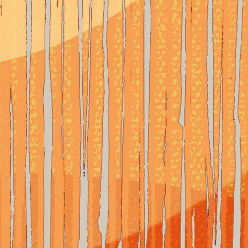 Komar NEU | Digitaldruck Vlies Fototapete - Seventies Swing - Größe 300 x 250 cm