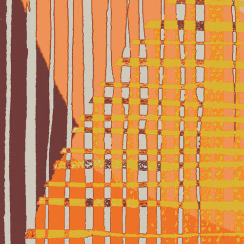 Komar NEU | Digitaldruck Vlies Fototapete - Seventies Swing - Größe 300 x 250 cm