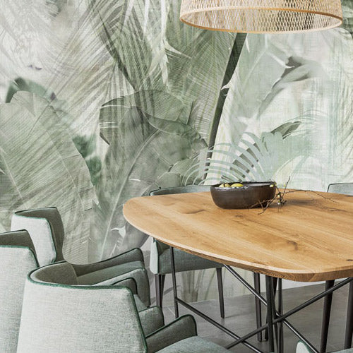 Komar NEU | Digitaldruck Vlies Fototapete - Botanical Boho - Größe 400 x 250 cm