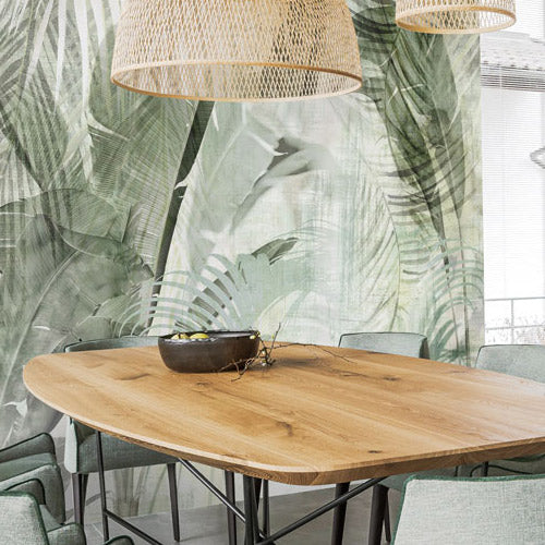 Komar NEU | Digitaldruck Vlies Fototapete - Botanical Boho - Größe 400 x 250 cm