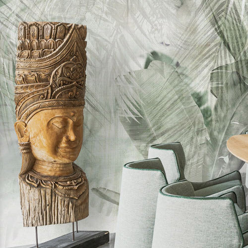 Komar NEU | Digitaldruck Vlies Fototapete - Botanical Boho - Größe 400 x 250 cm