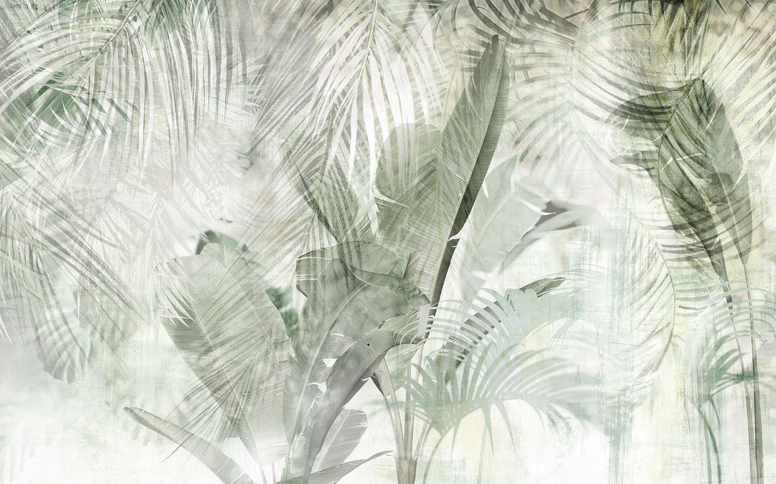 Komar NEU | Digitaldruck Vlies Fototapete - Botanical Boho - Größe 400 x 250 cm