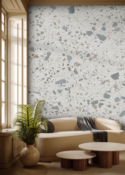 Digitaldruck Vlies Fototapete | Terrific Terrazzo | 400 x 250 cm