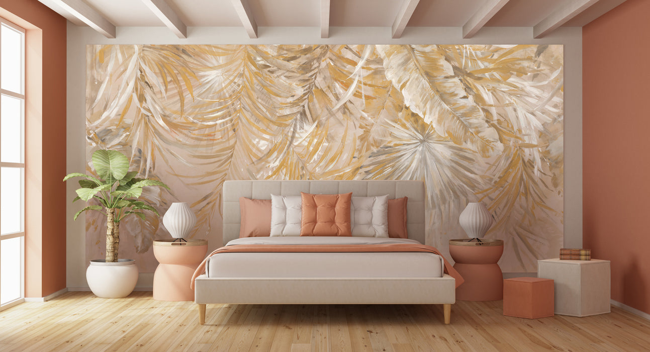 Digitaldruck Vlies Fototapete | Coco Champagne | 400 x 250 cm