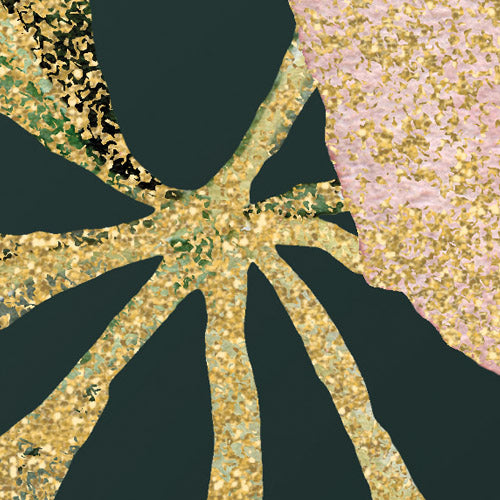 Komar NEU | Digitaldruck Vlies Fototapete - Golden Growth - Größe 400 x 250 cm