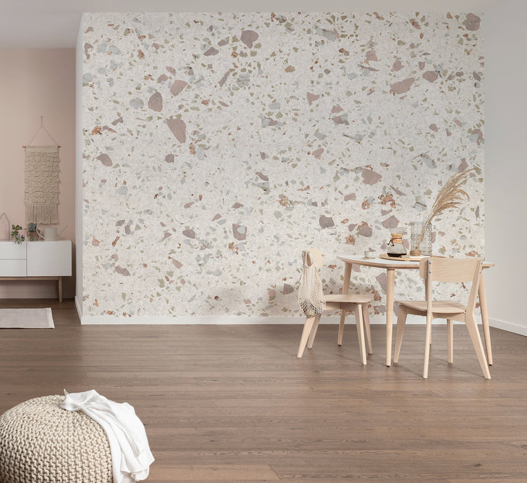Digitaldruck Vlies Fototapete | Tasteful Terrazzo | 400 x 250 cm