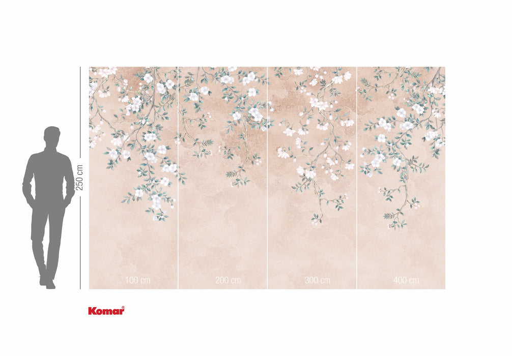 Digitaldruck Vlies Fototapete | Hanging Hanami | 400 x 250 cm