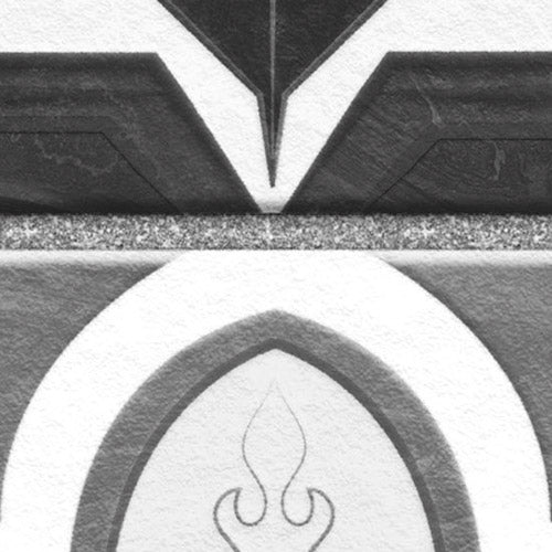 Komar NEU | Digitaldruck Vlies Fototapete - Pattern Porto - Größe 400 x 250 cm