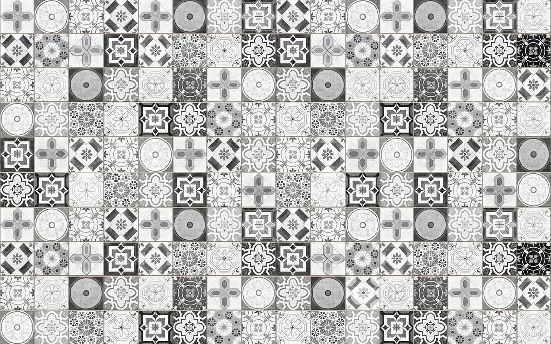 Digitaldruck Vlies Fototapete | Pattern Porto | 400 x 250 cm