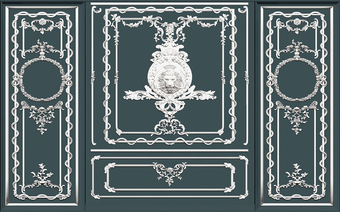 Komar NEU | Digitaldruck Vlies Fototapete - Classy Castle - Größe 400 x 250 cm