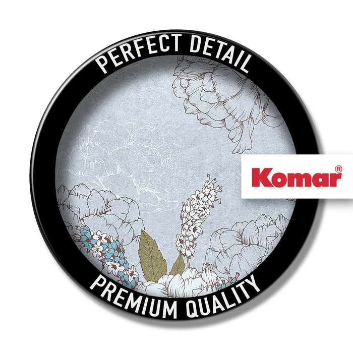 Komar NEU | Digitaldruck Vlies Fototapete - Planting Peonies - Größe 400 x 250 cm