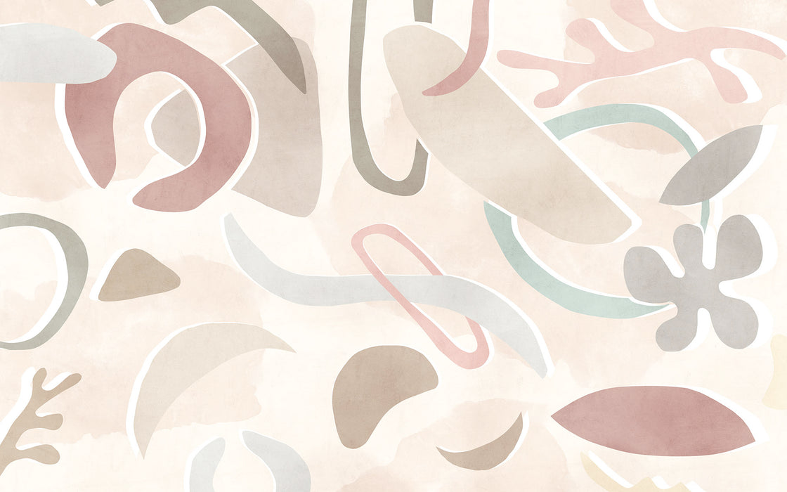 Komar NEU | Digitaldruck Vlies Fototapete - Paradox Parallelogramm - Größe 400 x 250 cm