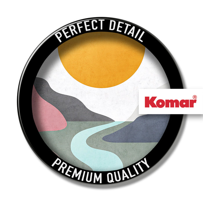 Komar NEU | Digitaldruck Vlies Fototapete - Velvety Valley - Größe 400 x 250 cm